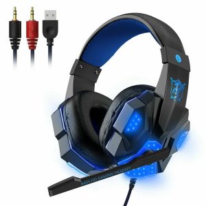 3.5mm Gaming Headset with Mic & LED Stereo Sound