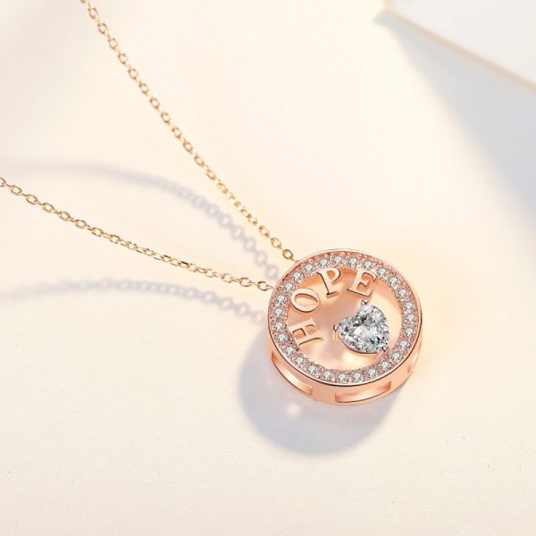 Emma Manor 18K Gold Plated Silver Necklace – Diamond-Cut Zirconia Pendant 5 4dfb2869 8b12 4932 a116 f297da39b91e