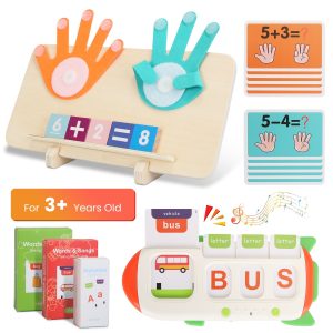 Interactive Talking Flash Cards & Math Learning Board for Kids